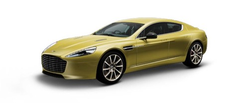 Aston Martin Rapide S Yellow Tang