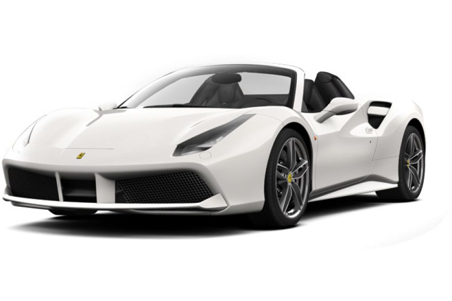 Ferrari 488 Spider Bianco Avus