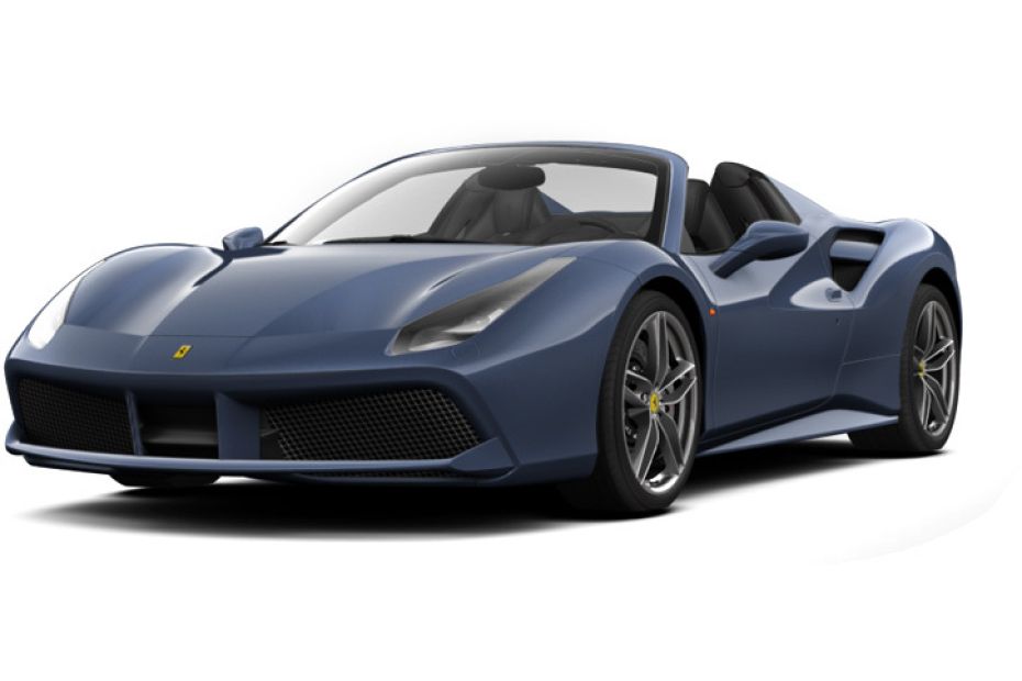 Ferrari 488 Spider Blu Mirabeau