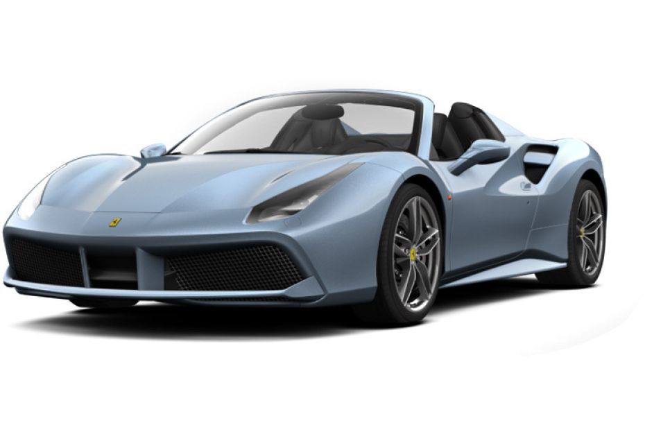 Ferrari 488 Spider Azzurro California
