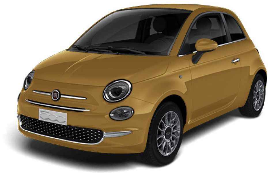 Fiat 500C Pastel Sole Yellow