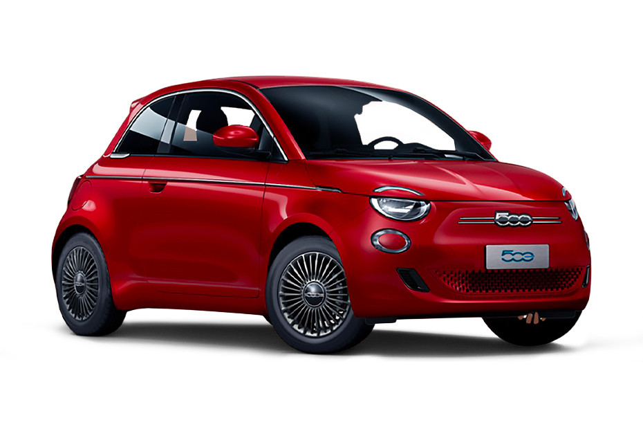 Fiat 500E Red