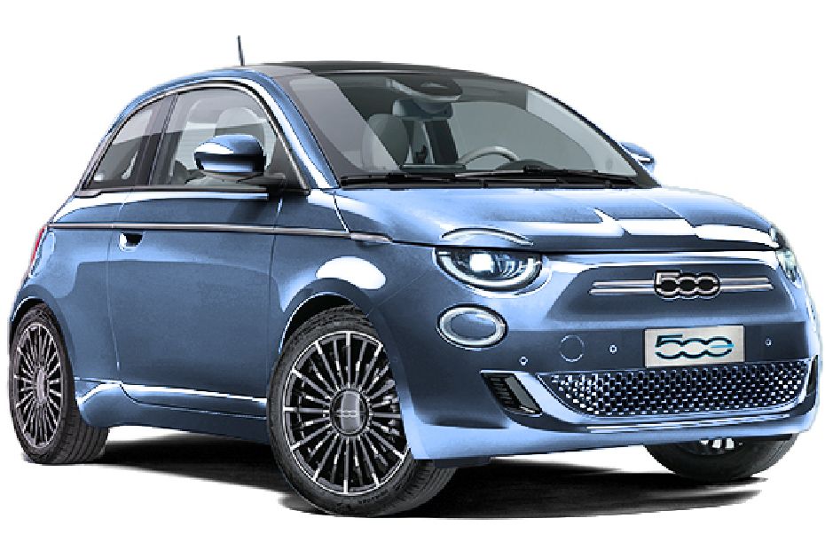 Fiat 500E Light Blue