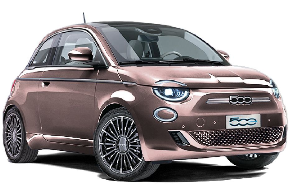 Fiat 500E Pink Shell