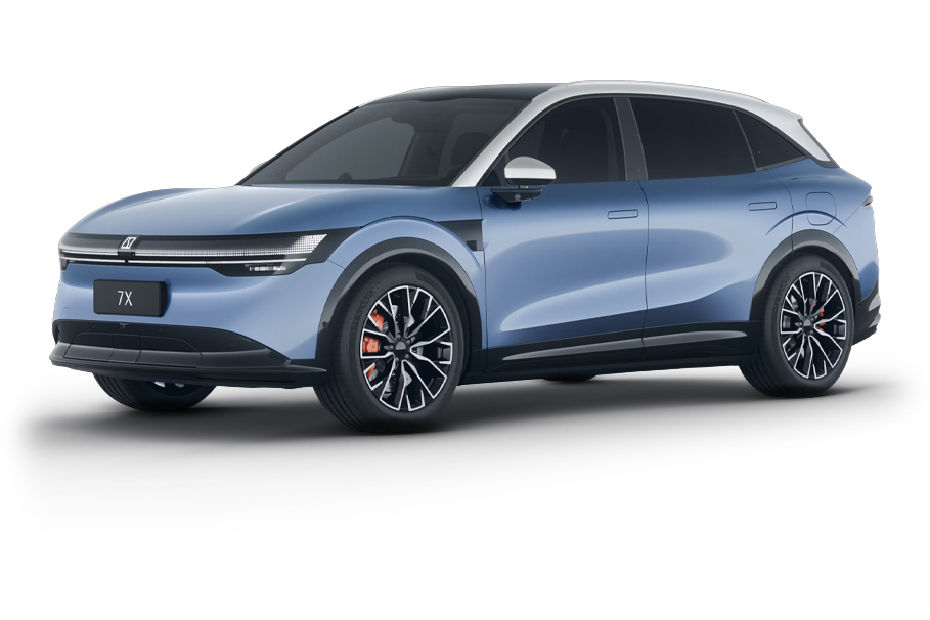 ZEEKR 7X Blue+Silver Roof