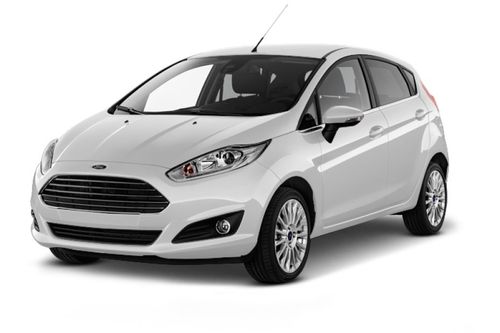 Ford Fiesta Frozen White