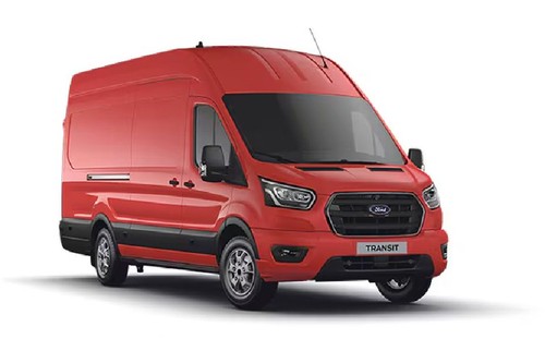 Ford Transit Race Red