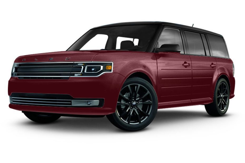 Ford Flex Burgandy Red