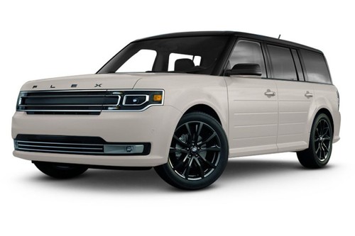 Ford Flex White Gold