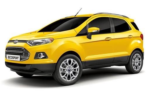 Ford Ecosport Bright Yellow