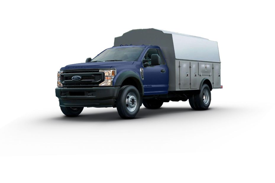 Ford Super Duty Chassis Cab Blue