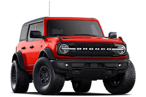Ford Bronco Race Red