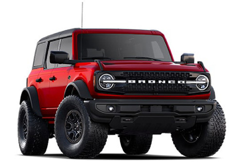 Ford Bronco Hot Pepper Red Metallic Tinted Clearcoat