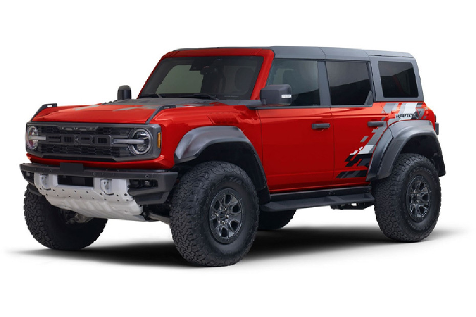 Ford Bronco Raptor Hot Pepper Red