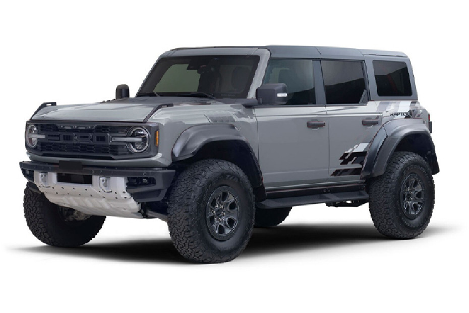 Ford Bronco Raptor Iconic Silver