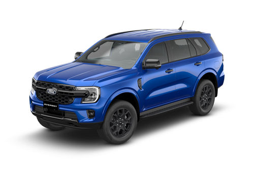 Ford Everest Blue  Lightening