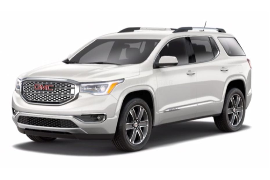 GMC Acadia Denali White Frost
