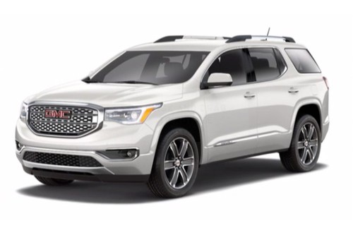 GMC Acadia Denali White Frost