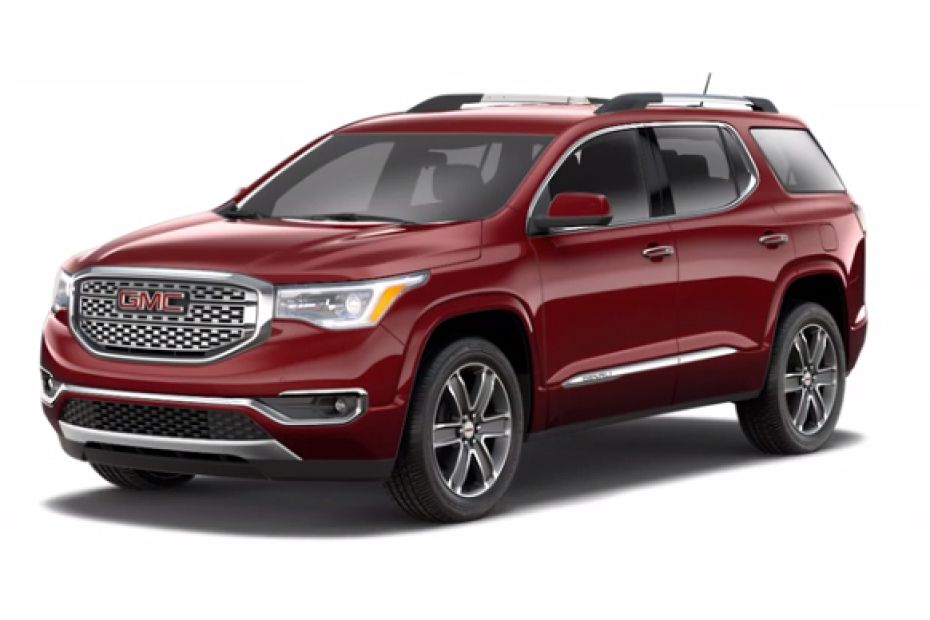 GMC Acadia Denali Crimson Red Tintcoat
