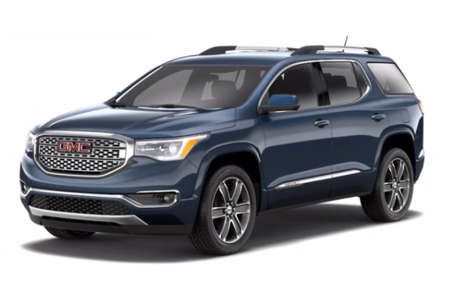 GMC Acadia Denali Blue Steel Metallic