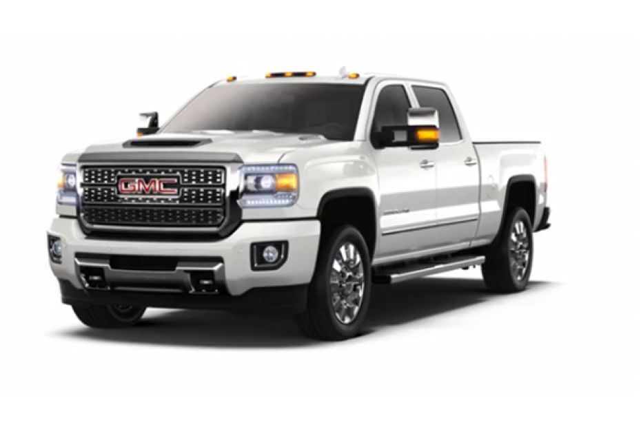 GMC Sierra Denali White Frost Tricoat