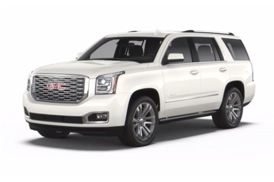 GMC Yukon Denali White Frost