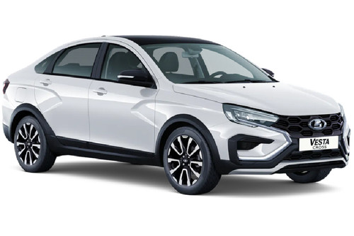 Lada Vesta Cross White Glacier