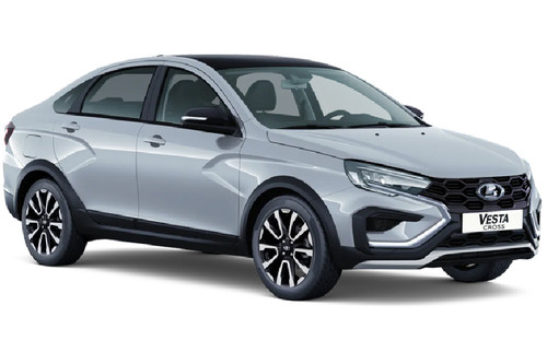 Lada Vesta Cross Silver Platinum