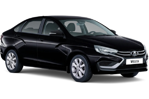 Lada Vesta Sedan Black Panther