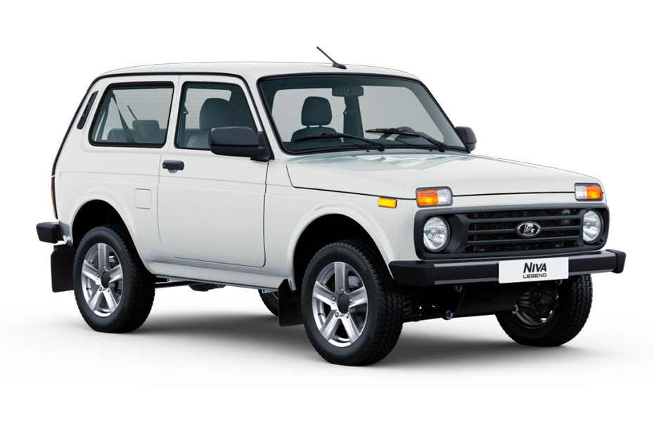 Lada Niva Legend White Glacier