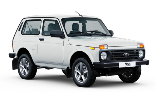Lada Niva Legend White Glacier