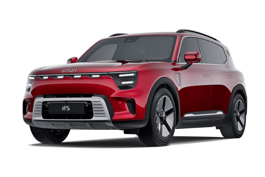 Smart 5 Laser Red Metallic - Eclipse Black
