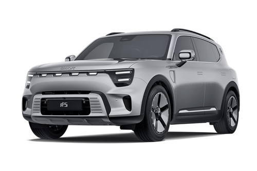 Smart 5 Cyber Silver Metallic - Eclipse Black