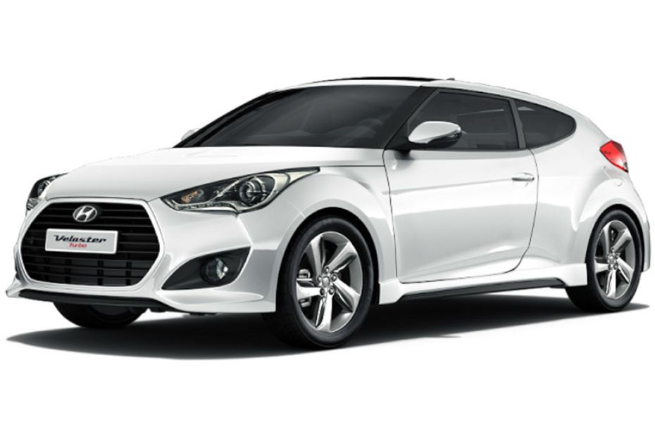 Hyundai Veloster Turbo  White Crystal