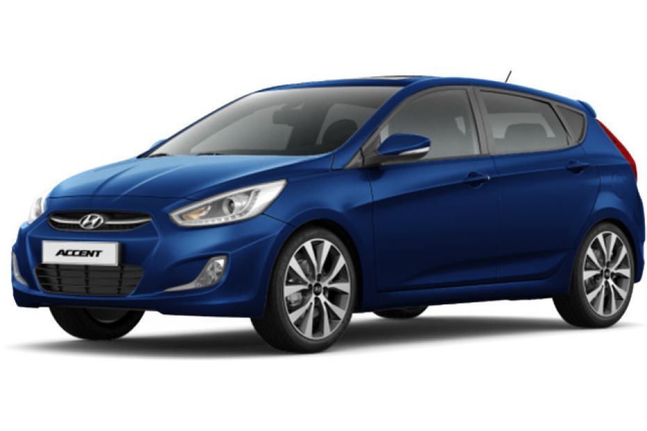 Hyundai Accent 5 DR Dazzling Blue