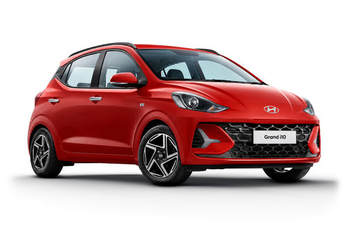 Hyundai Grand i10 Fiery Red