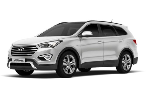 Hyundai Grand Santa Fe Creamy White