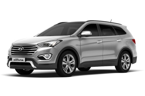Hyundai Grand Santa Fe Sleek Silver
