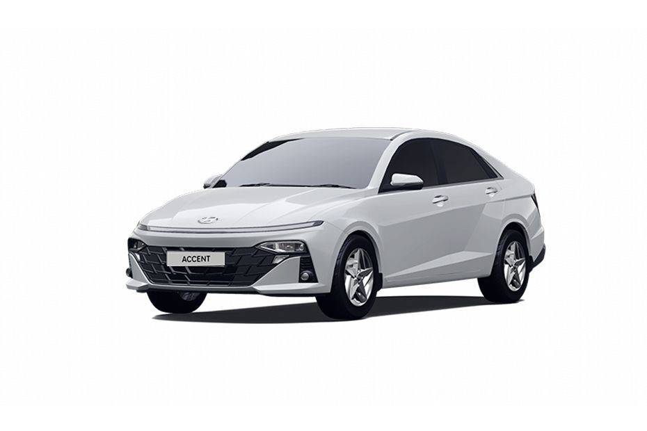 Hyundai Accent Pearl White