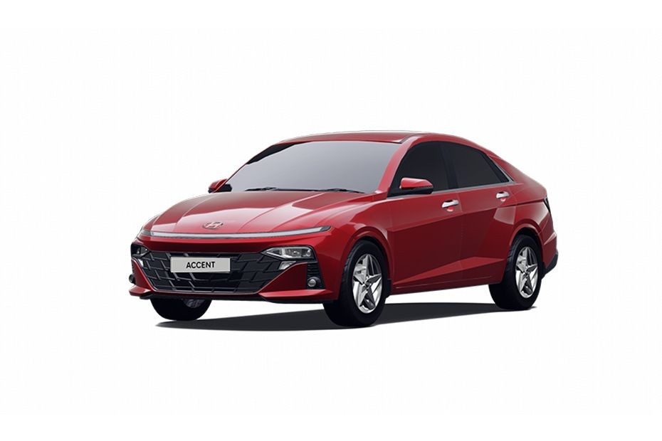 Hyundai Accent Red