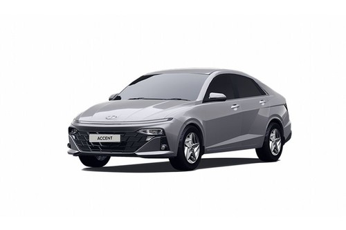 Hyundai Accent Silver Metallic