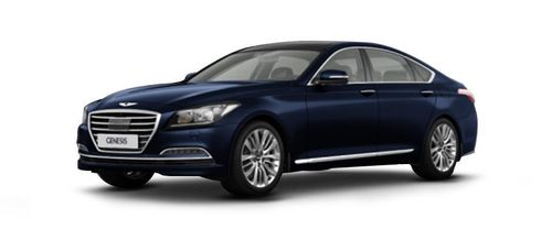 Hyundai Genesis Coast Blue