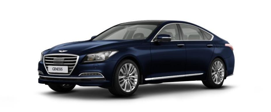 Hyundai Genesis Coast Blue