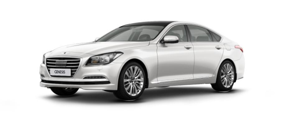 Hyundai Genesis Marble White