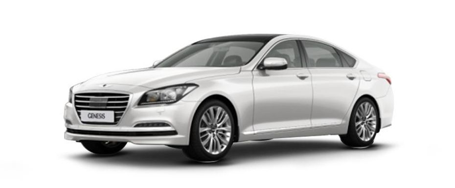 Hyundai Genesis Marble White