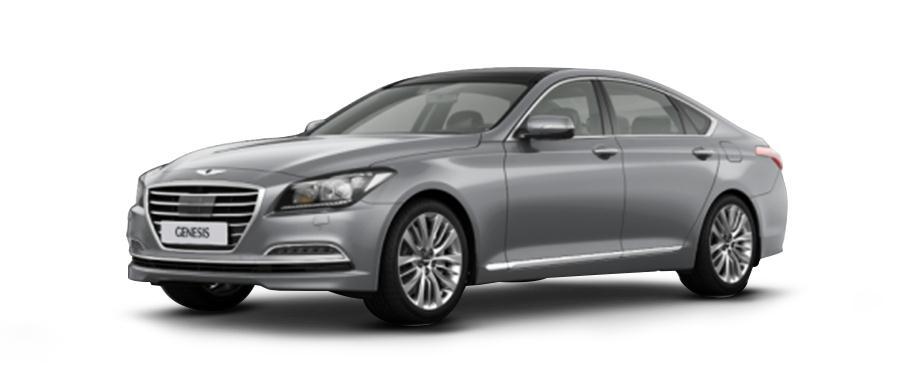 Hyundai Genesis Platinum Silver