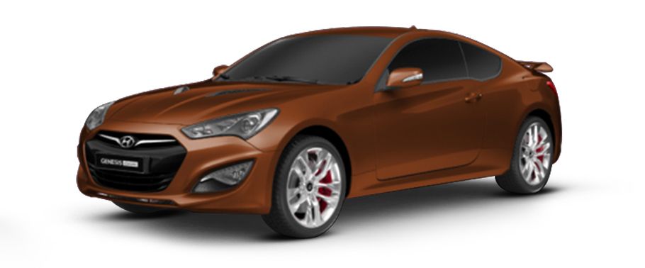 Hyundai Genesis Coupe Crystal Copper