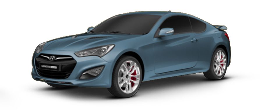 Hyundai Genesis Coupe Horizon Blue