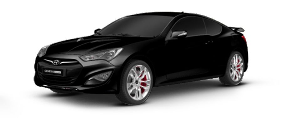 Hyundai Genesis Coupe Phantom Black