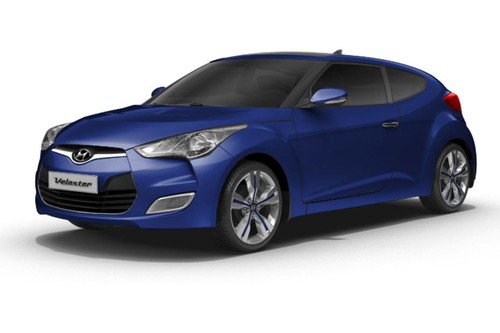 Hyundai Veloster Blue Ocean